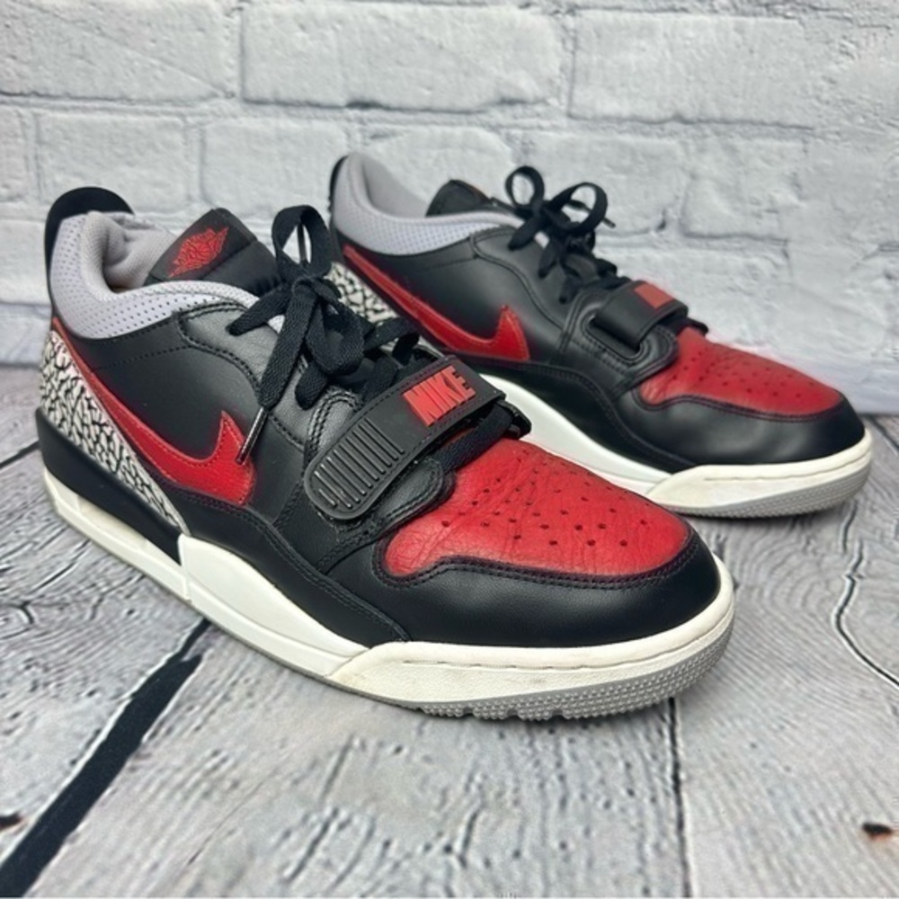 Nike Air Jordan Legacy 312 Low Bred Cement 2019 CD7069-006 Mens 11
